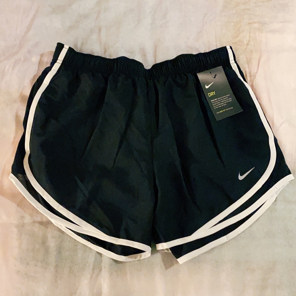 Nike | Black & White Tempo Running Shorts